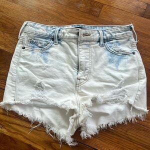 True religion distressed summer short 28W high waist, marble